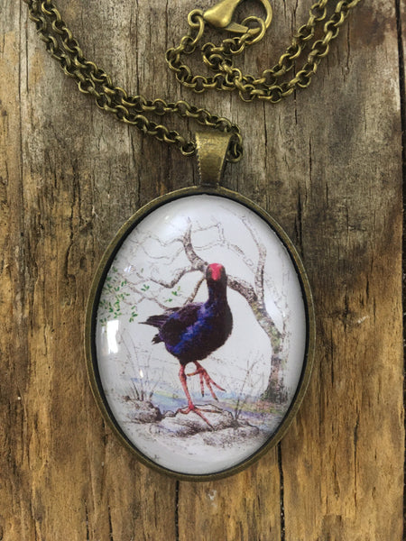 Jewellery - New Zealand Pukeko Pendant