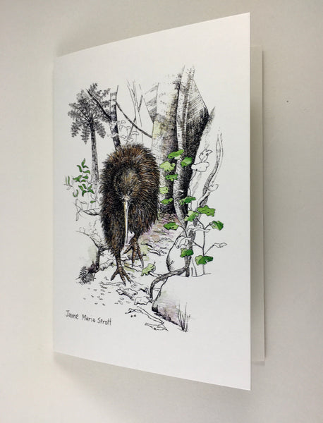 Card, NZ native Kiwi