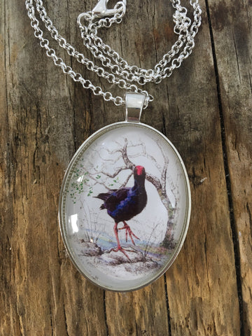 Jewellery - New Zealand Pukeko Pendant