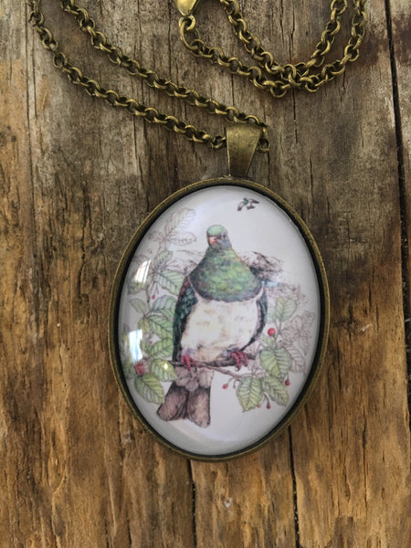 Jewellery - New Zealand Kereru (Wood Pigeon) Pendant