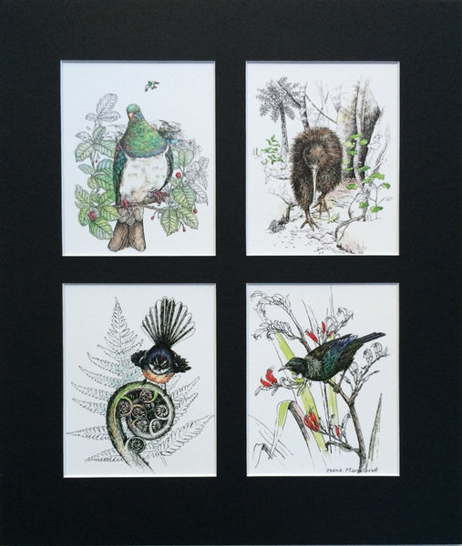 Mount, Quad - NZ Native Birds